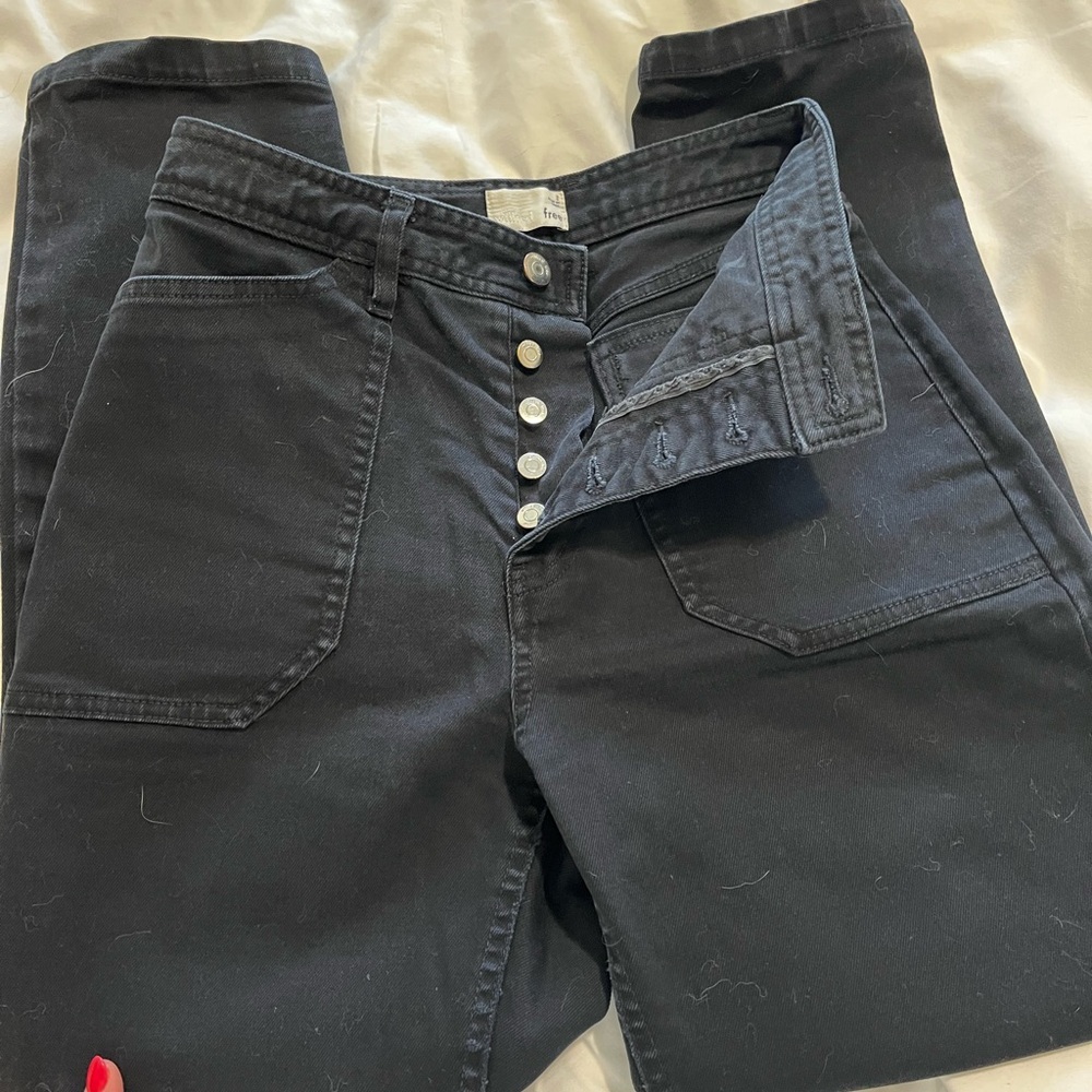Wilfred Free Black Button Up Pants